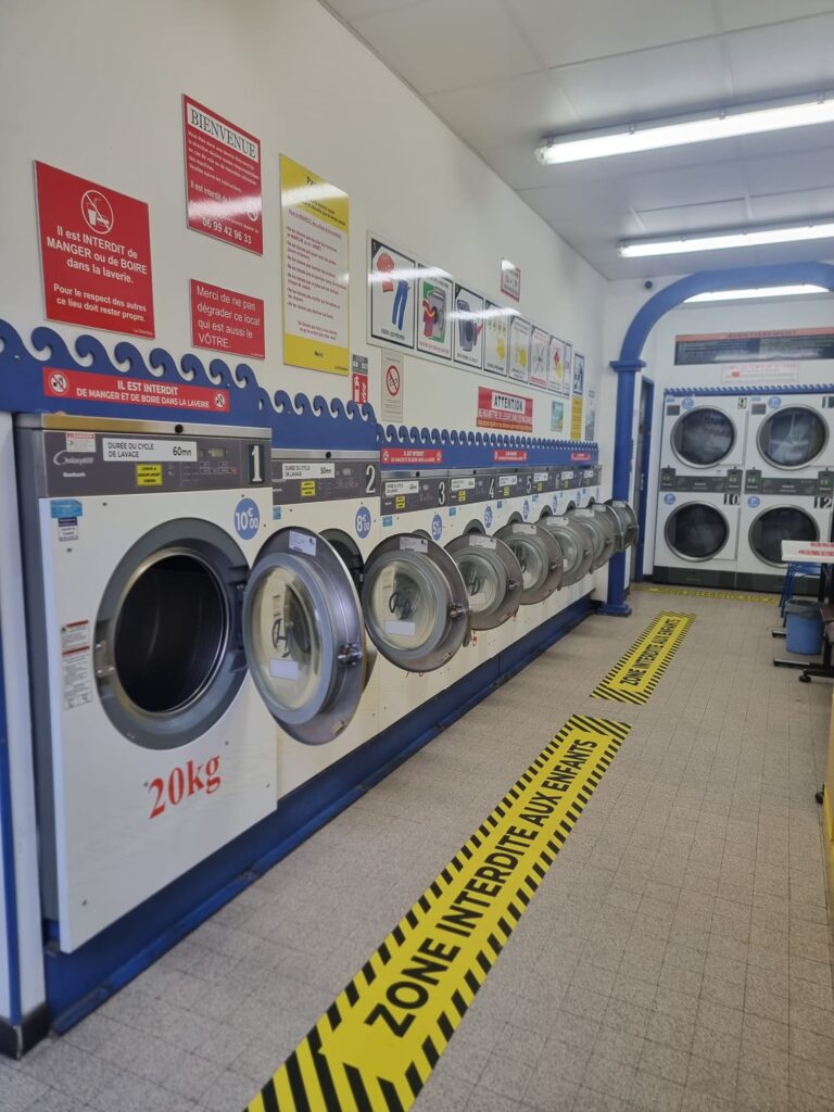 Machines à laver grande capacité de la Laverie du Castelet à Toulouse